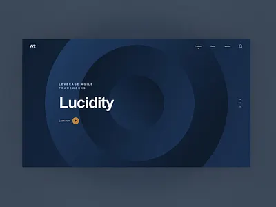 Lucidity, Simplicity, Serenity branding contrast dailyui designinspiration digital art digitaldesign gradients graphic design illustrator interface landing page minimal simple ui uiux user interface vector webdesign website