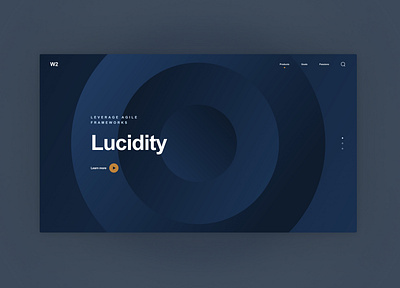 Lucidity, Simplicity, Serenity branding contrast dailyui designinspiration digital art digitaldesign gradients graphic design illustrator interface landing page minimal simple ui uiux user interface vector webdesign website