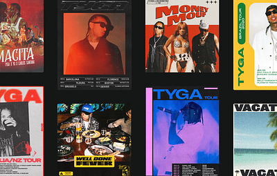 Tyga Single & Tour Artwork 2020-2021