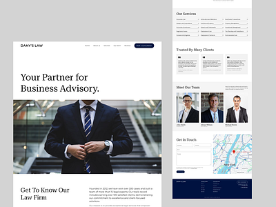 Law firm landing page design attorney attourney firm bussiness clean consultancy landign page landing law law firm lawyer simple ui ux web webflow website