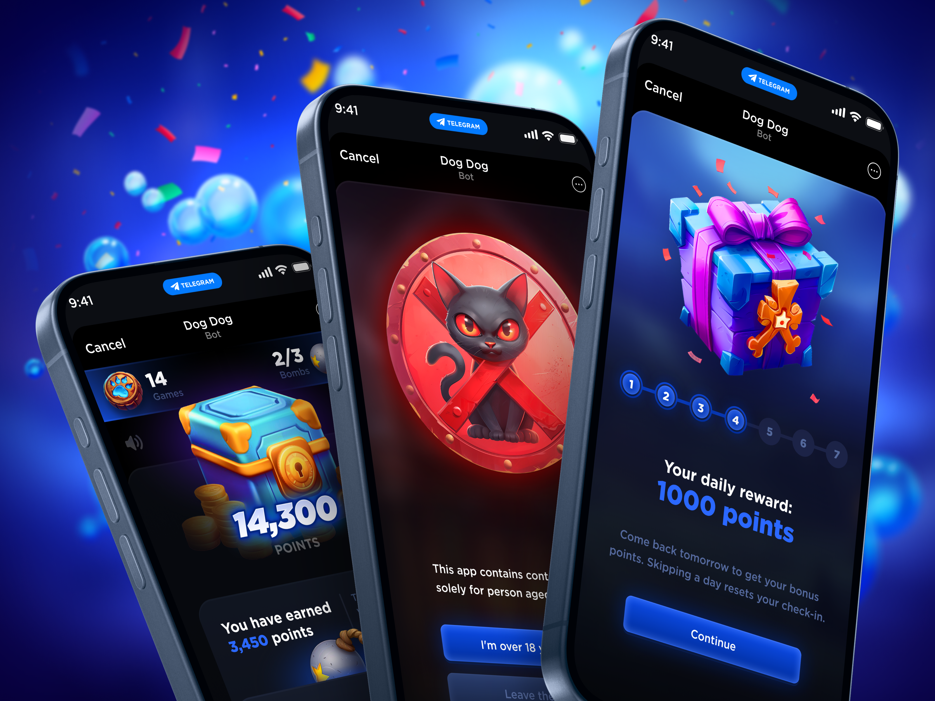 Tap Game: Telegram Clicker by Bang Bang Studio on Dribbble