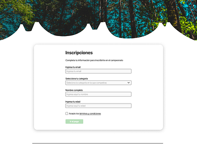 Almendral bike park Landing page bikepark celan ui clean ui design daily ui dailyui figma landinpage ui design uidesign web design