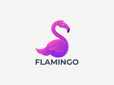 FLAMINGO branding design flamingo coloring flamingo icon flamingo logo graphic design icon logo