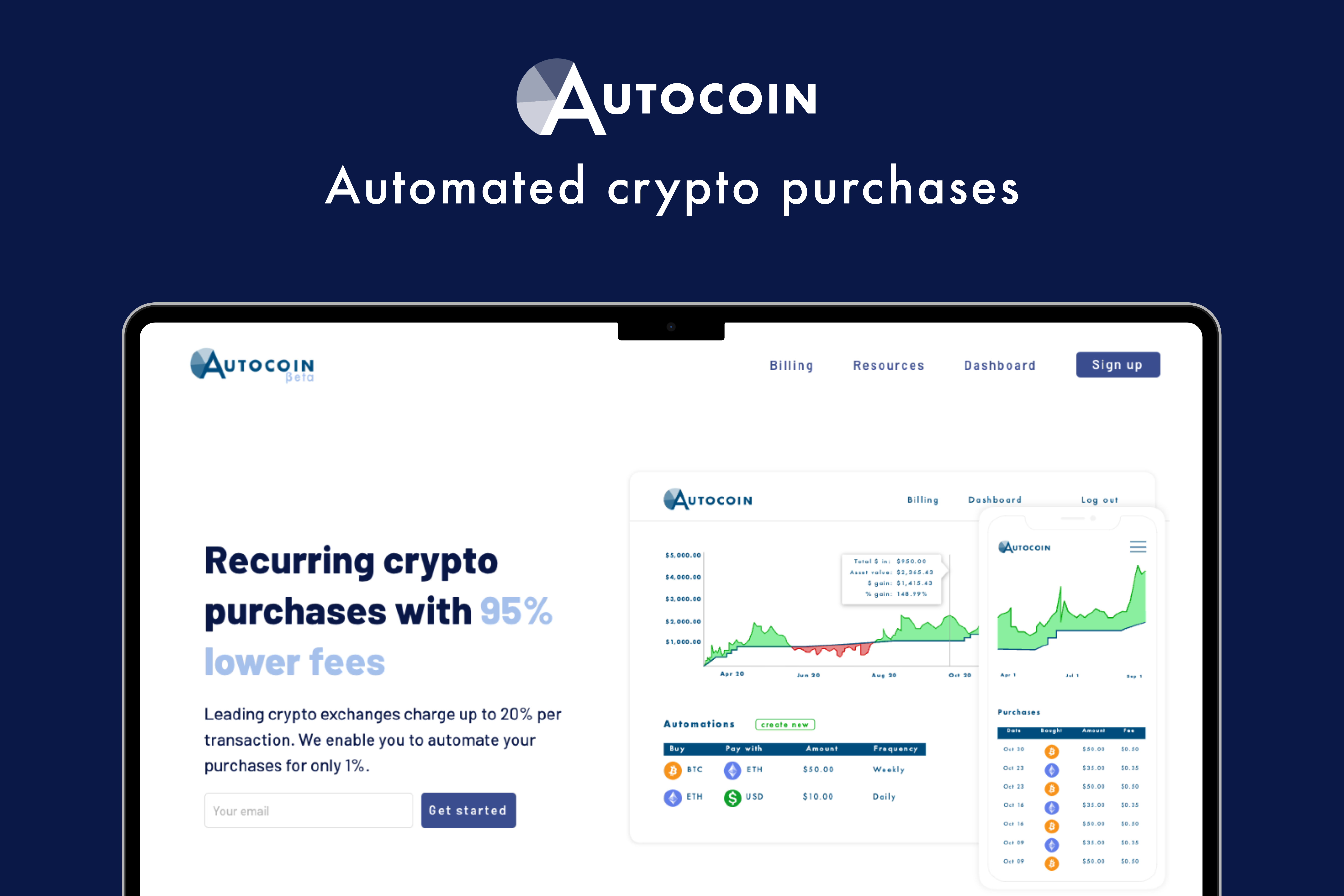 Autocoin branding graphic design logo ui