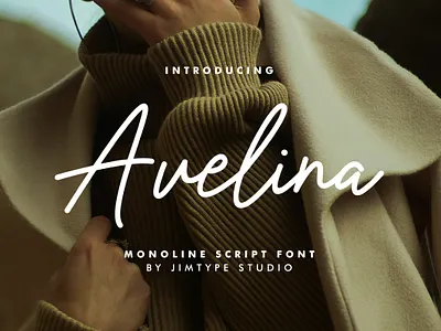 FREE FONT - Avelina Script Font branding business free font free font business script