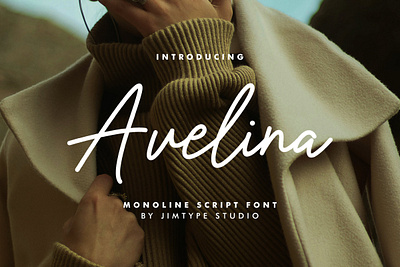 FREE FONT - Avelina Script Font branding business free font free font business script