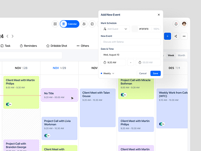 Dayli - Calendar Dashboard calendar dashboard calendar website daily goal setting life tracker productivity routines self balance web calendar design web design webite design website