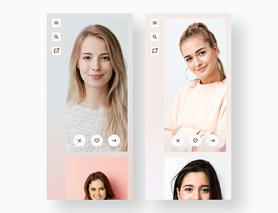 Dating App. Daily UI 7.21.24 design ui ux