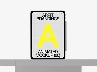 iPad Pro Animated Mockup 3d mockup animated free mockup animated mockup animation apple device mockups freebie ipad ipad air ipad device mockup ipad pro