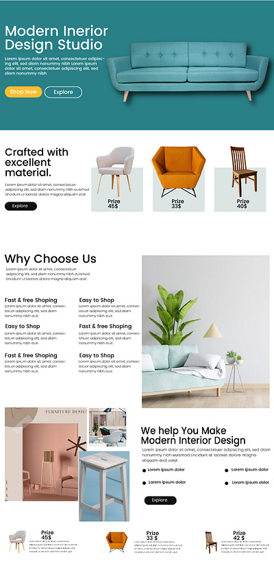 web desiging furniture desiging animation banner branding design graphic design illustration logo photoshop ui vector webdesiging websitedesiging