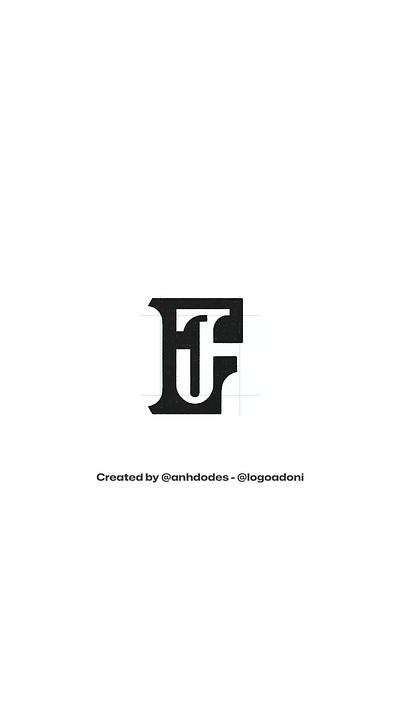 Sleek FJ JF monogram lettering logo for sale anhdodes branding design illustration logo logo design logo designer logodesign minimalist logo minimalist logo design ui