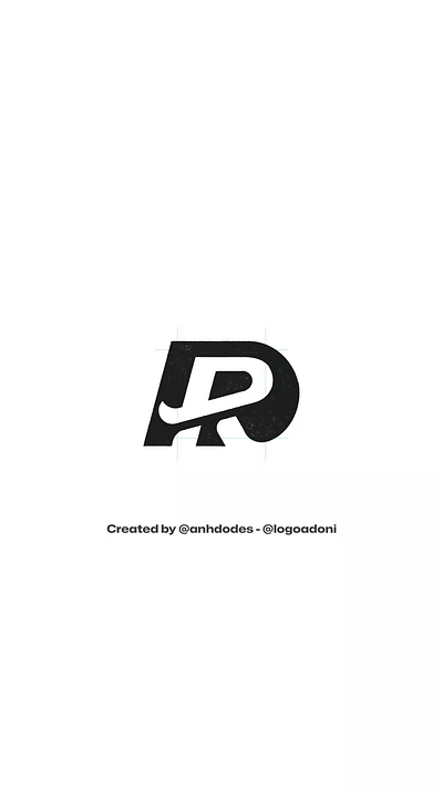 Modern DR RD monogram typography logo for sale anhdodes branding design illustration logo logo design logo designer logodesign minimalist logo minimalist logo design