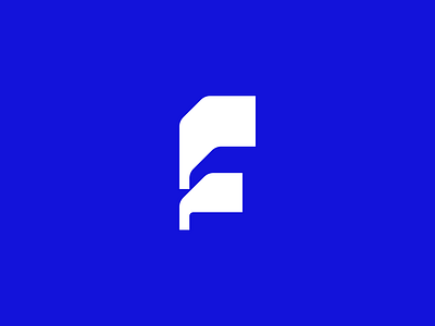 F lettermark b2b brand branding data design elegant f graphic design illustration letter lettermark logo logo design logo designer logodesign logodesigner logotype modern saas web3