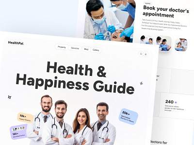 Healthcare Website appointment booking consultation website health web healthcare ui healthcare website home page hospital app landing page medical app medical care medical website online doctor online healthcare online medical services ui ui design ux web design website