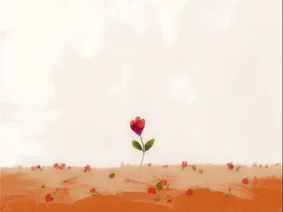 "Bee's Adventure on the Flower Planet" 2d animation bee flower honey mypromovideos nature