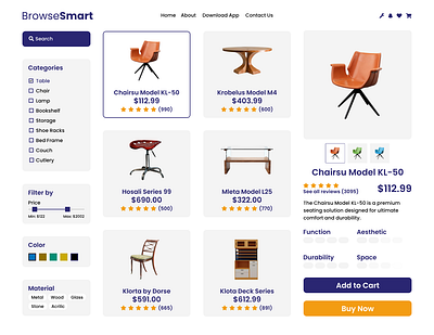 E-commerce Product List Page Design ecommerce ecommerce website minimal product page product page design ui web design website