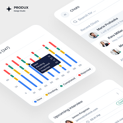 Project management tool widgets figma