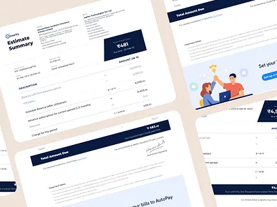 Onsurity Invoice - Redesigning 3d aftereffects animation branding design graphic design illustration logo ui vector