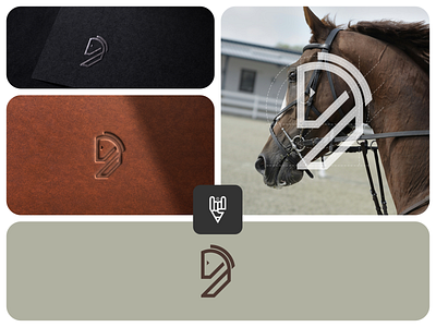 Horse Logo Design app branding design flat golden ratio graphic design grid logo horse icon illustration line art logo vector