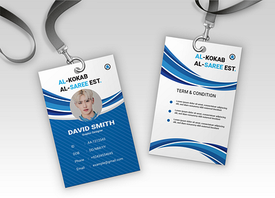 EMPLOYEE ID CARD brochure design employee id design graphic design