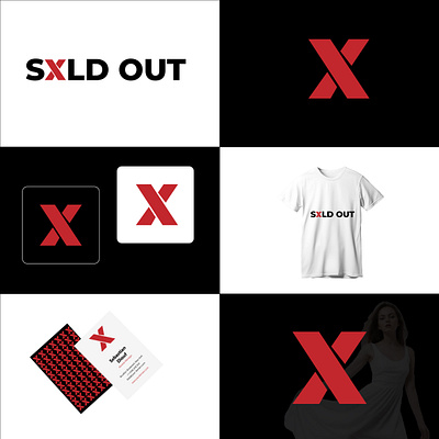 sxld out logo branding graphic design logo