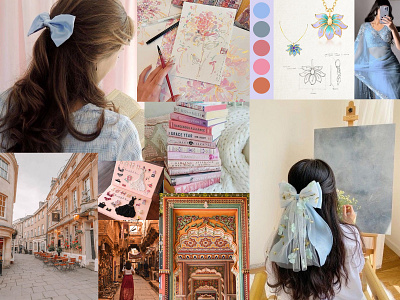 Mood Board design graphic design mood board moodboard