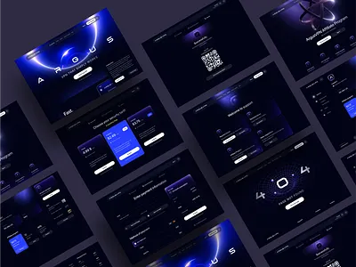 Argus Website flow animation web design & mobile app design 3d ai vpn crypto ecommerce finance fintech landing landing page landingpage ui ux vpn vpn design vpn service web web design web site web3 webdesign website