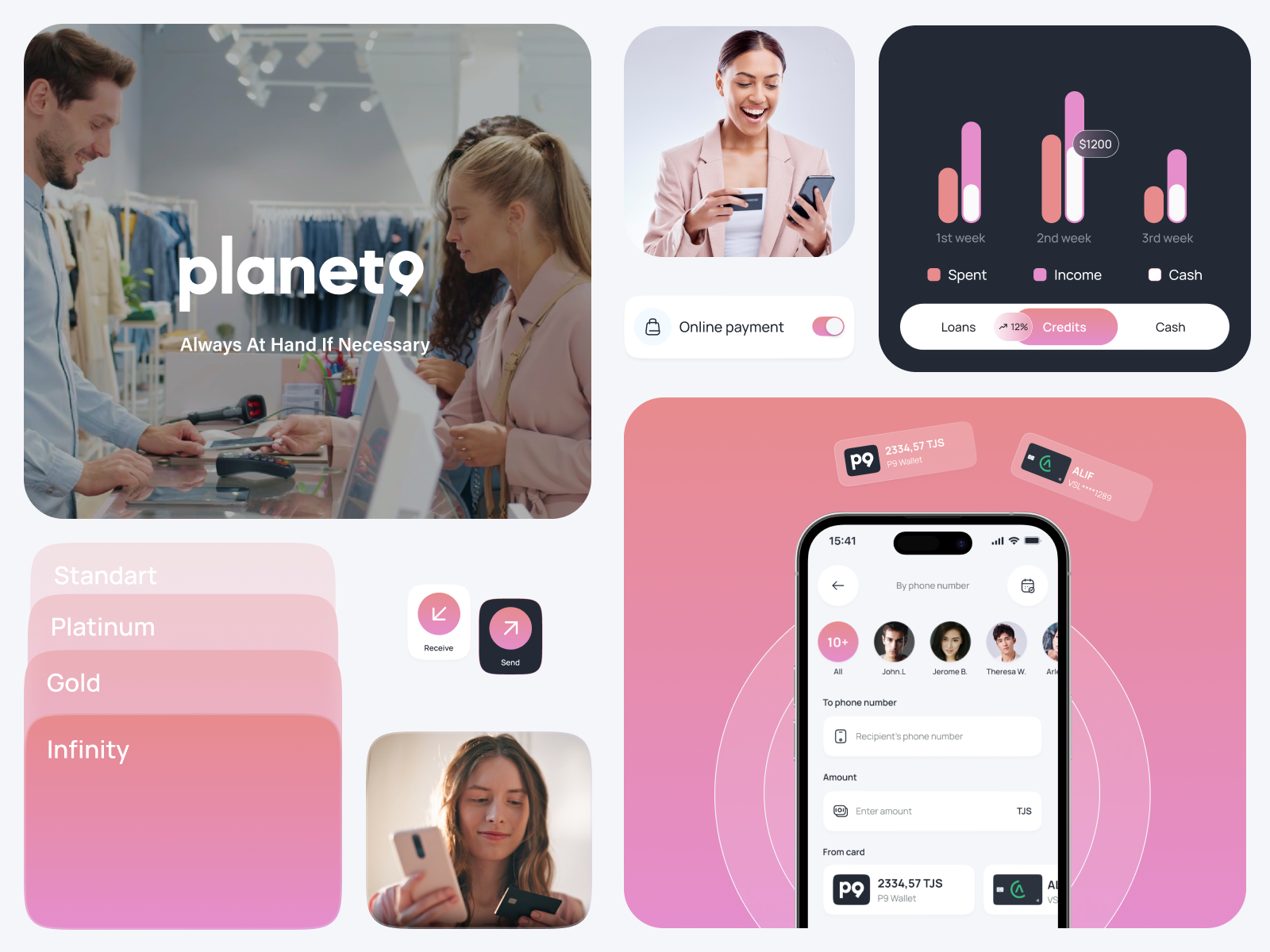 Example service media