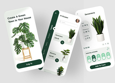 Plants App ui
