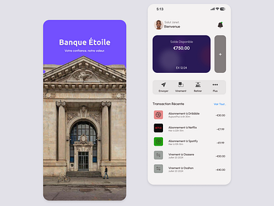🎨 argent bank banque french money ui ux