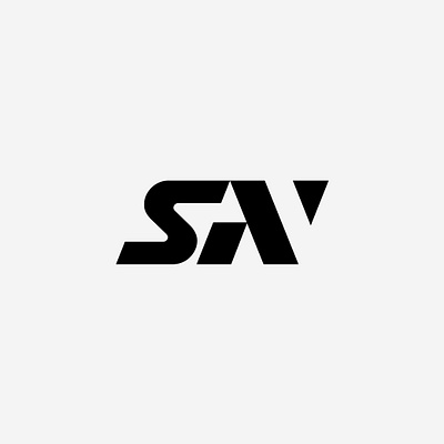 SAN logo letters logo logo design logotype sport sport logo typographic logo
