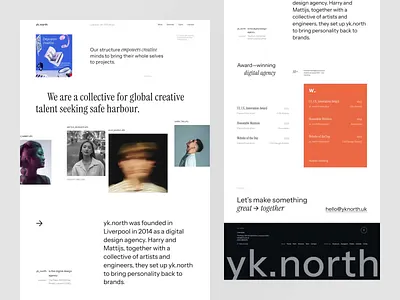 Agency - Landing Page animation b2b clean landing page minimalist saas simpe startup ui ux web design website