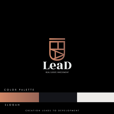 Lead - real eastate branding graphic design logo