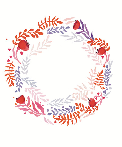 Pattern flowers flowers graphic design illustration procreate