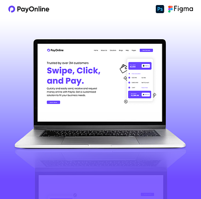 PayOnline UI Design design dribble figma figma design gaming web graphic design ui website