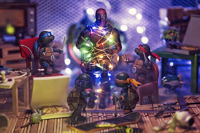 Oi! Im also a Mutant Ninja Turd! deadpool ninja turtles photography tmnt toyphoto toyphotography toys