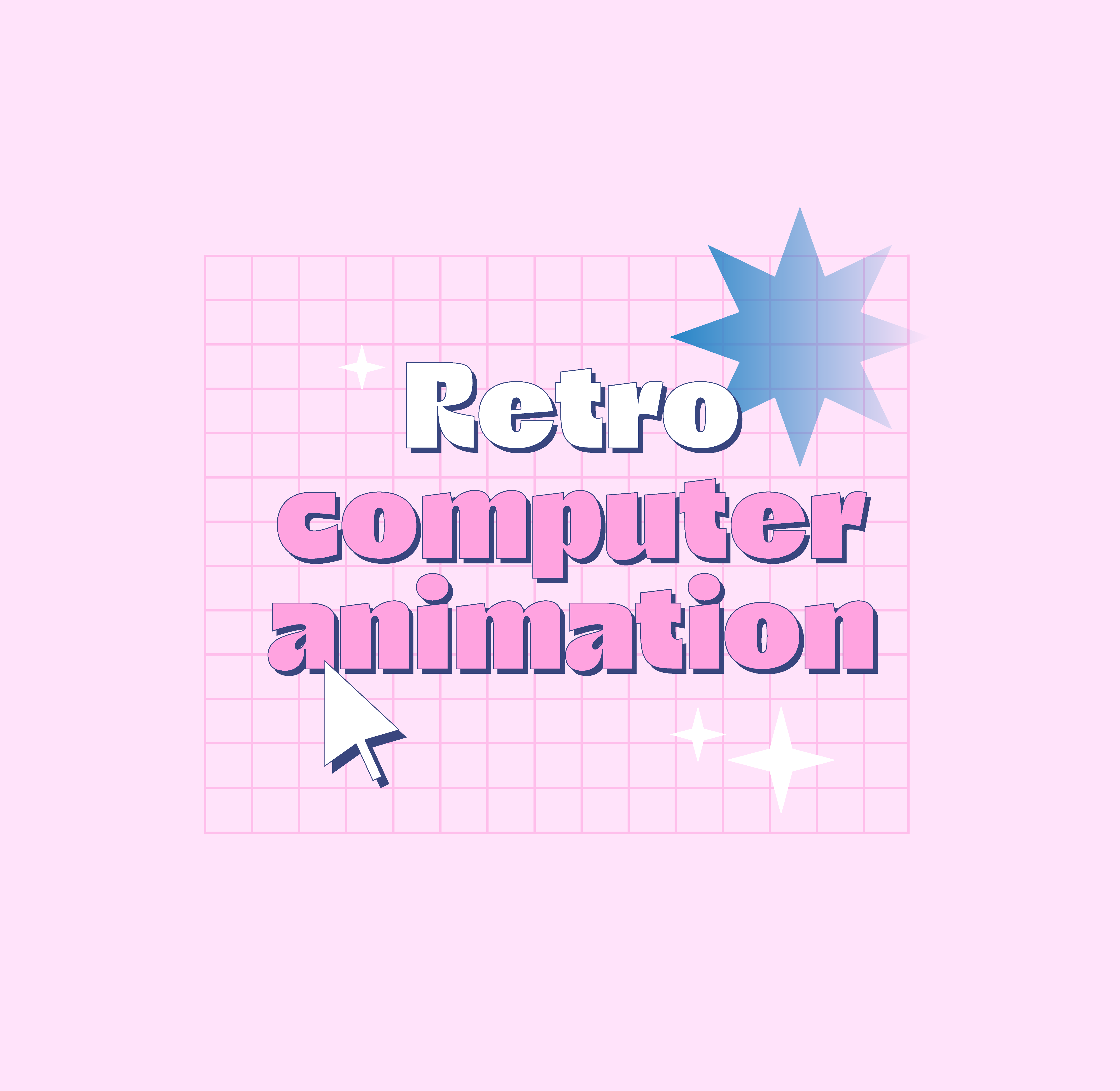 Retro computer animation animation computer motion graphics retro ui
