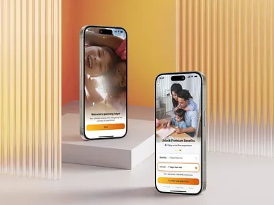 Onboarding and paywall for parenting app | UX/UI design design figma juliakopytko mobile app mobile app design onboarding parenting app paywall ui design uiux ux design uxui