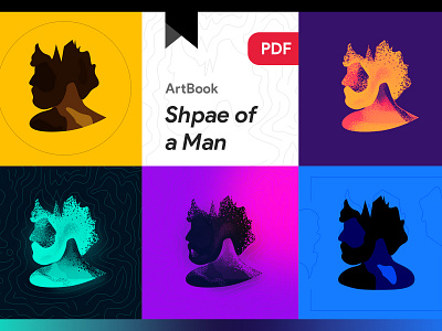 Shape of a Man Book PDF art book branding download ebook graphic design illustration logo man online pdf read shape