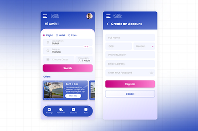 Wizz Air Redesign animation branding graphic design ui