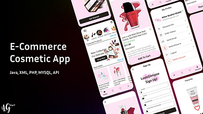 ECommerce App appdesign apptemplate atharibrahimkhalid cosmeticapp design designing ecommerce ecommerceapp ecommercecosmeticapp mobiledesign popular softwaredeveloper template trending ui uiux