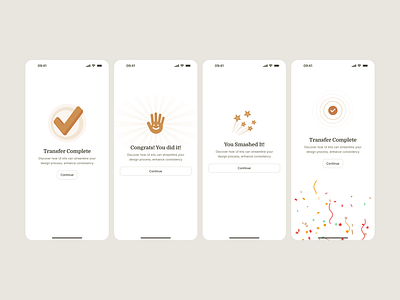 Success States branding challenge clean daily design system figma illustration minimal ui