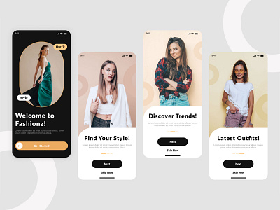 Ecommerce App Designs animation graphic design ui