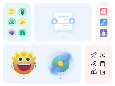 blu visual assets avatars empty state icon icon pack illustration