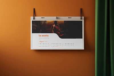 Calendar of 2023 for La-exotic - designed by Ansysoft adobeillustrator calendar2023 crm laexotic toursandtravels