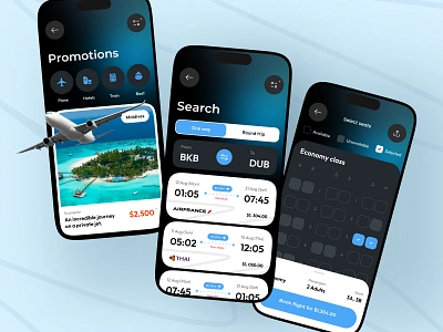 Aviation design - Mobile app aerospace aircraft airline airplane app design aviation jet mobile app mobile design pilot private jet ui ux