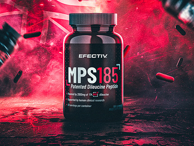 MP185 Capsule Supplement artwork branding design graphic design health illustrator label label design product design social supplements