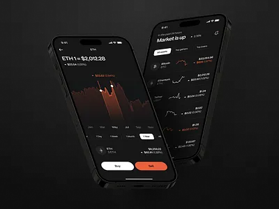 Crypto Trading Mobile App app concept crypto crypto app crypto currency crypto exchange crypto trading crypto wallet design financial app mobile mobile app trading trading app