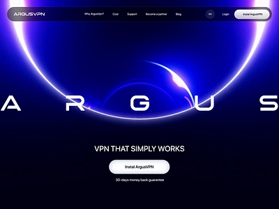 Argus Website flow animation web design & mobile app design 3d 3d animation animation crypto ecommerce finance fintech landing landing page landingpage services vpn vpn service web web design web site webdesign website