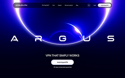 Argus Website flow animation web design & mobile app design 3d 3d animation animation crypto ecommerce finance fintech landing landing page landingpage services vpn vpn service web web design web site webdesign website